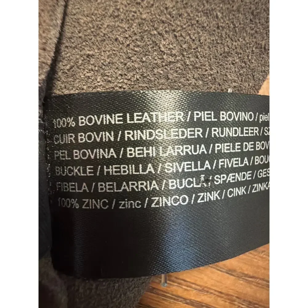 Mango MNG 100% bovine leather new NWT SzM
